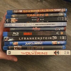 Blu-ray Movie Collection - Multi-Color Set